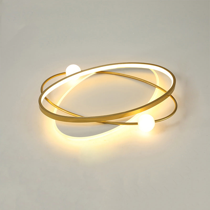 Plafonnier Ovale à LED – Intensité Variable