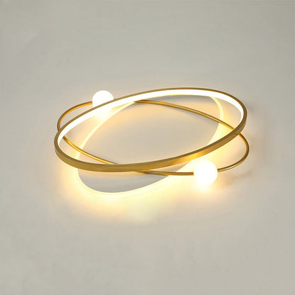 Plafonnier Ovale à LED – Intensité Variable