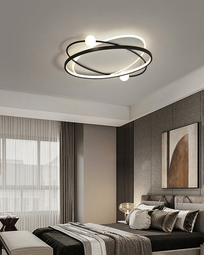 Plafonnier Ovale à LED – Intensité Variable