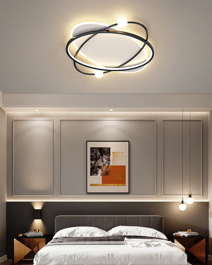 Plafonnier Ovale à LED – Intensité Variable