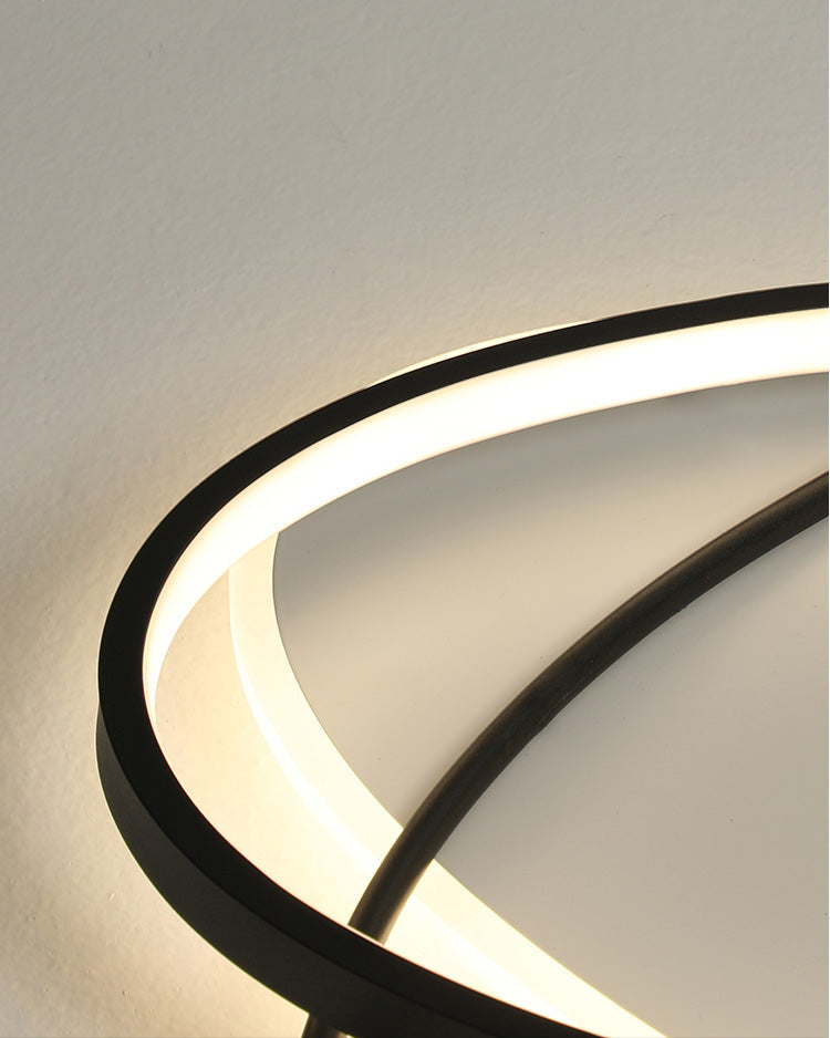 Plafonnier Ovale à LED – Intensité Variable
