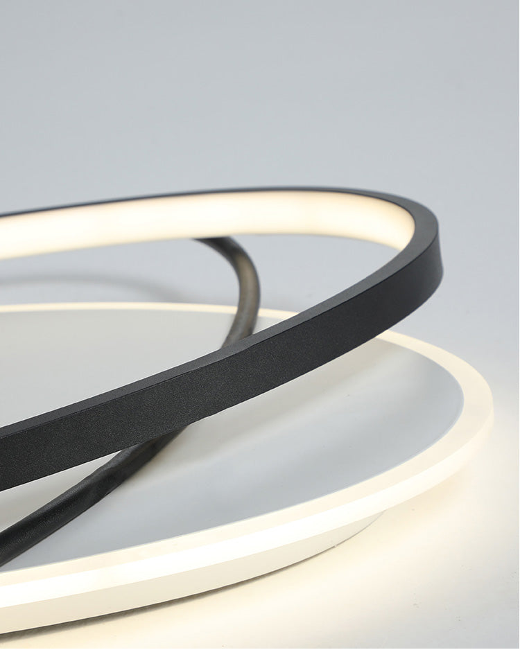 Plafonnier Ovale à LED – Intensité Variable