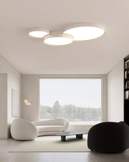 Plafonnier Rond Nuage