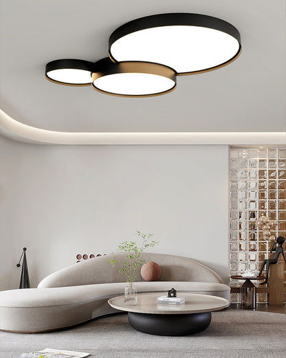 Plafonnier Rond Nuage