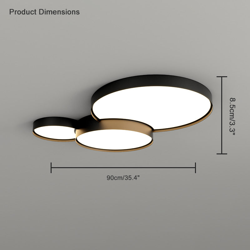 Plafonnier Rond Nuage