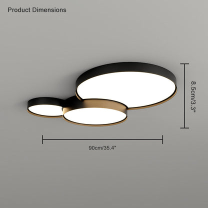 Plafonnier Rond Nuage