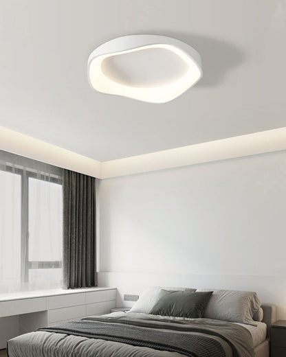Plafonnier Rond Ondulé Moderne