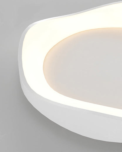 Plafonnier Rond Ondulé Moderne