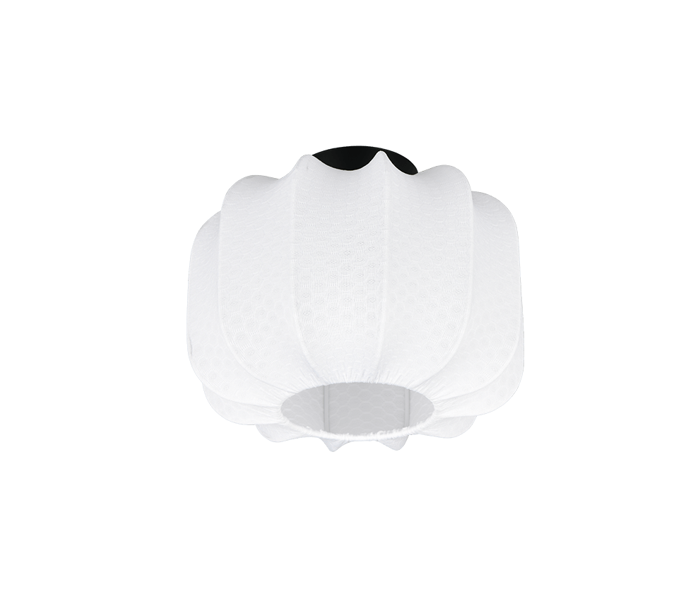 Plafonnier Rond Tissu