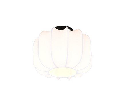 Plafonnier Rond Tissu