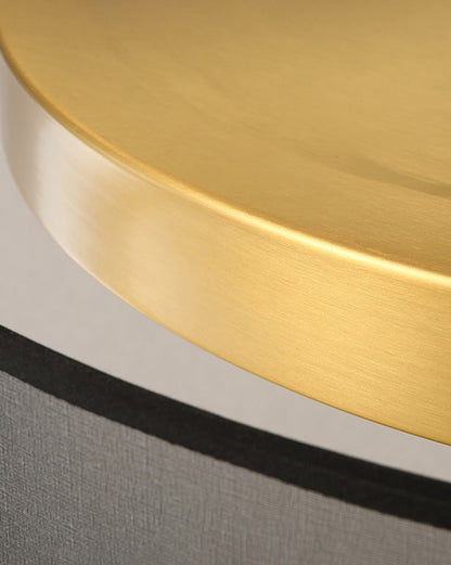 Plafonnier Rond en Tissu – Ø40 à 60 cm