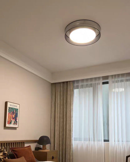 Plafonnier Rond en Tissu – Ø40 à 60 cm