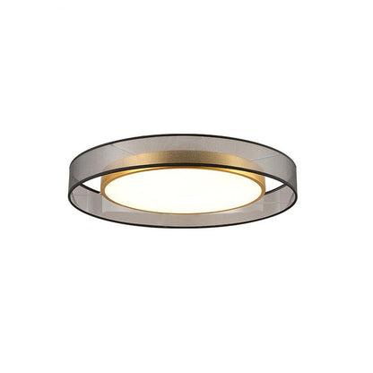 Plafonnier Rond en Tissu – Ø40 à 60 cm