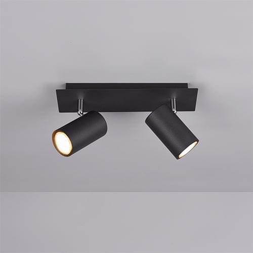 Plafonnier Spots Noirs