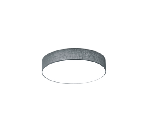 Plafonnier Tissu Gris