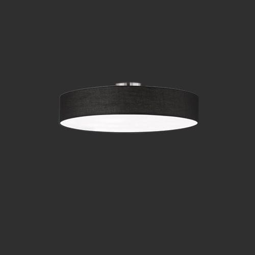 Plafonnier Tissu Noir