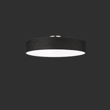 Plafonnier Tissu Noir