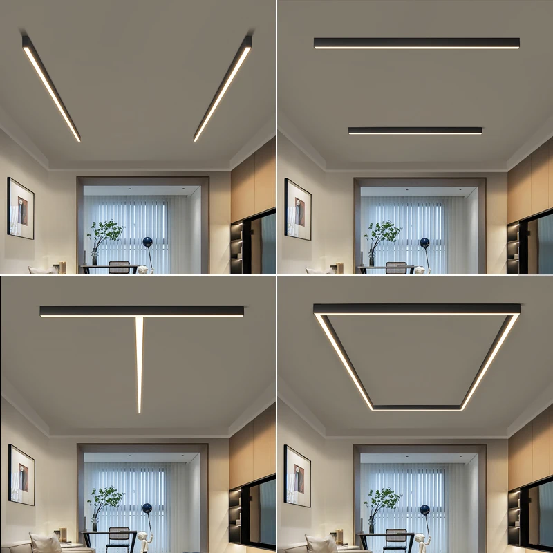 Plafonnier barre LED Linéaire SleekLight