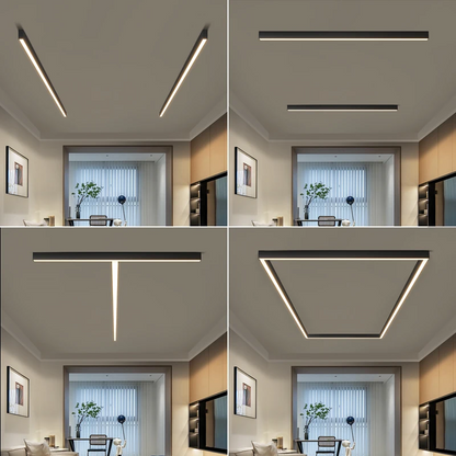 Plafonnier barre LED Linéaire SleekLight