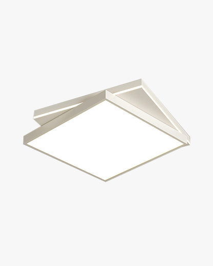 Plafonnier Carré Plat Moderne