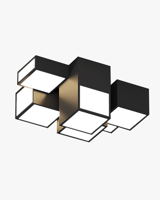 Plafonnier Cube Élégant