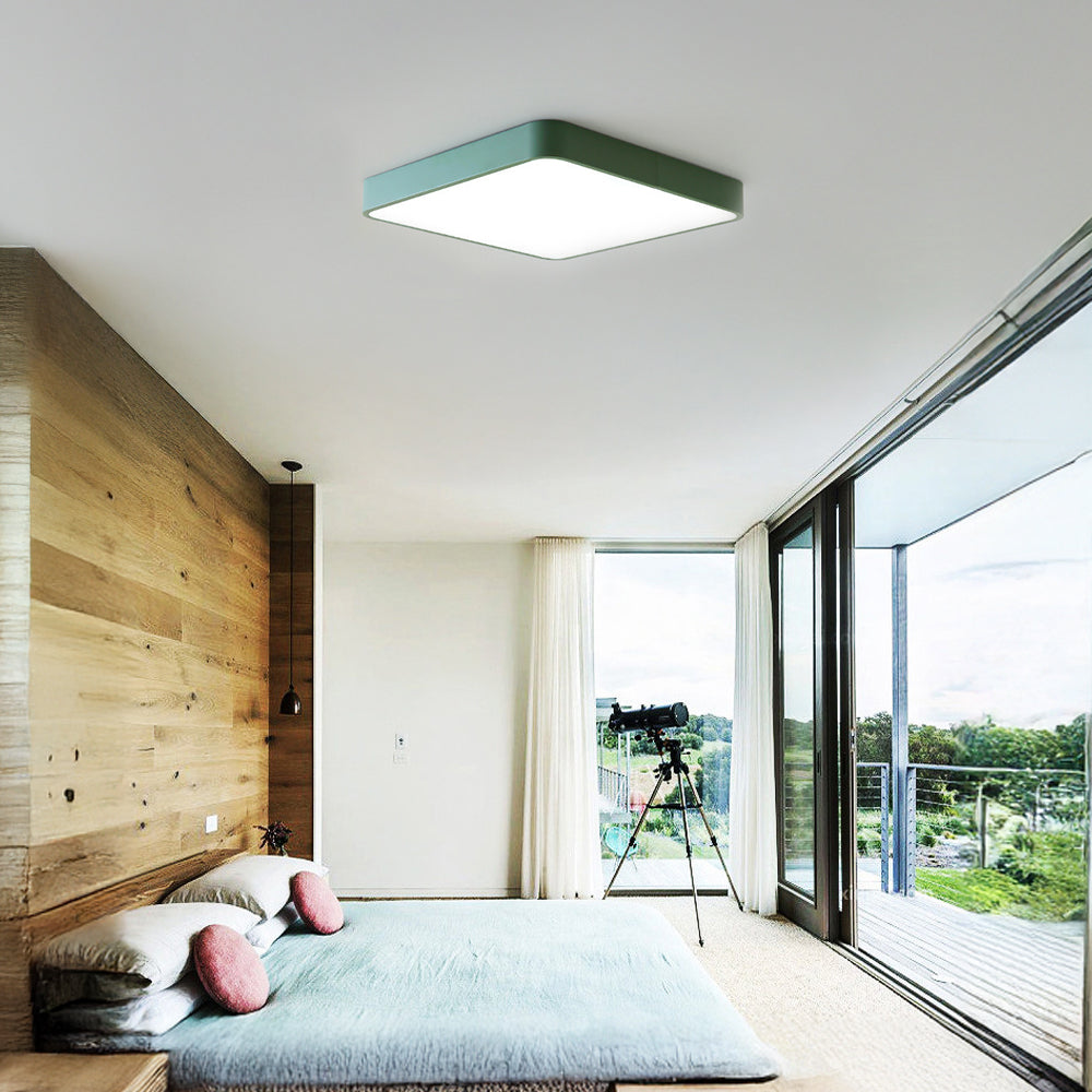 Plafonnier Design Élégance LED - Lumière Douce pour Salon 10