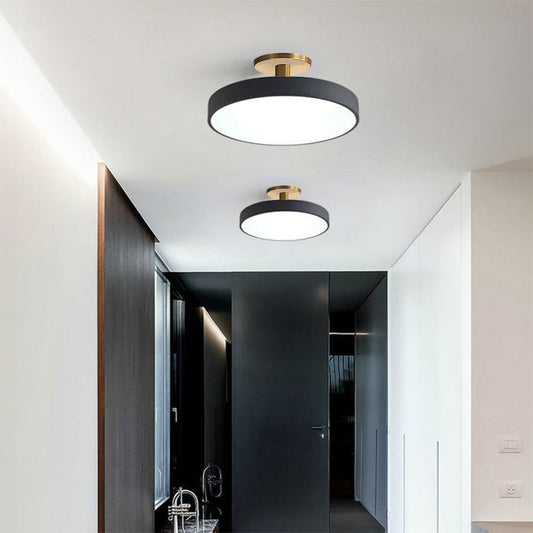 Plafonnier Design Élégance Minimaliste - Simplicité Rond LED 0