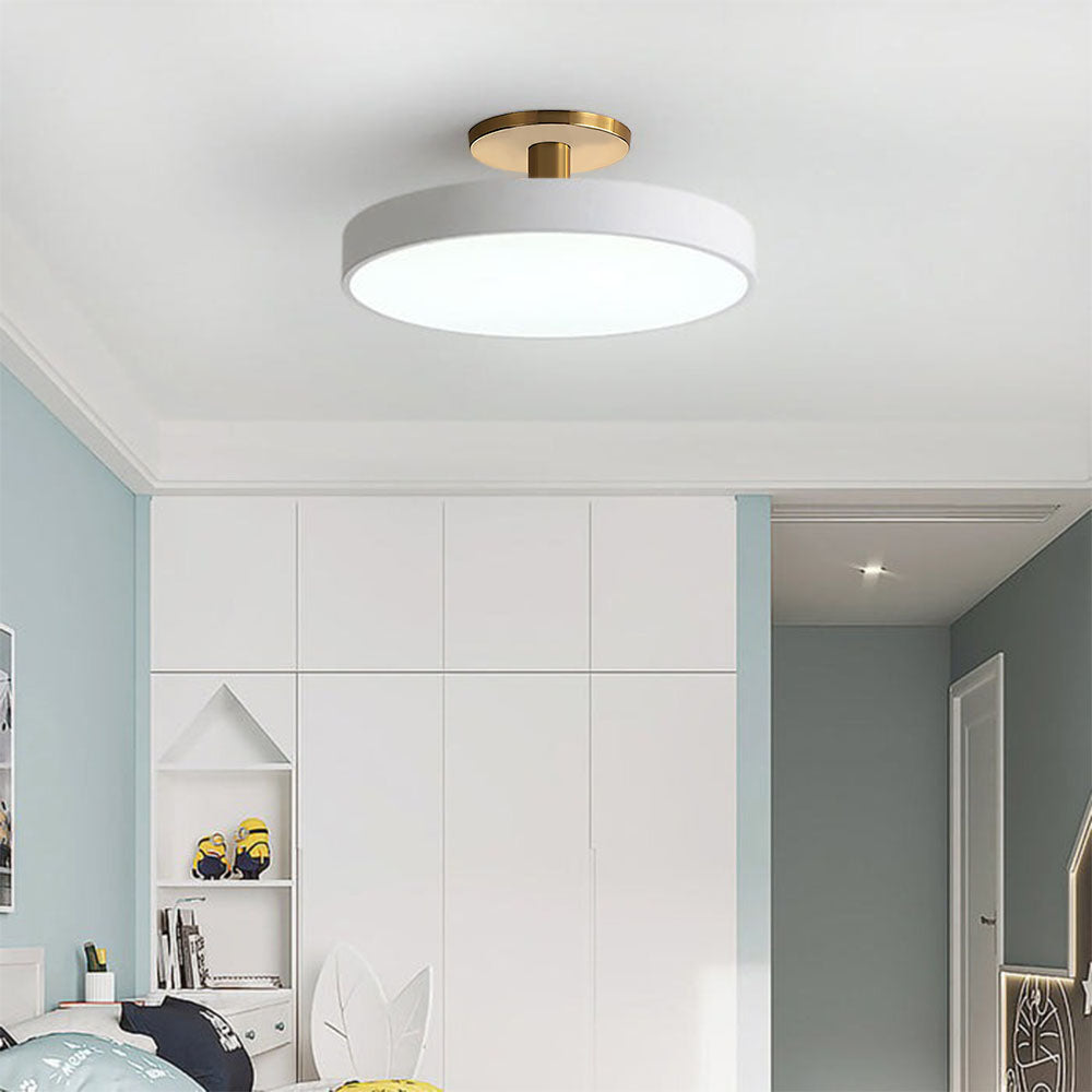 Plafonnier Design Élégance Minimaliste - Simplicité Rond LED 12