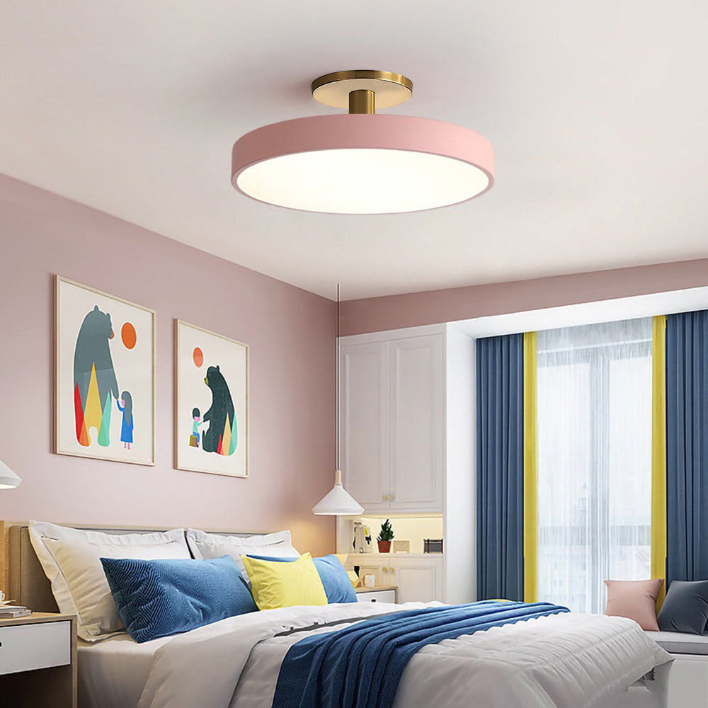 Plafonnier Design Élégance Minimaliste - Simplicité Rond LED 14