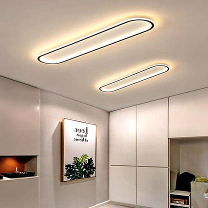 Plafonnier Élégance Long LED - Asle Design Moderne 8