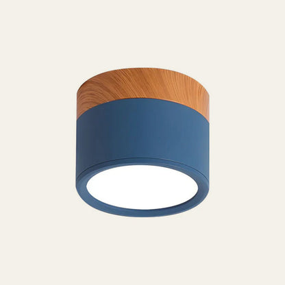 Plafonnier Élégant LED - Cylindre Moderne 12