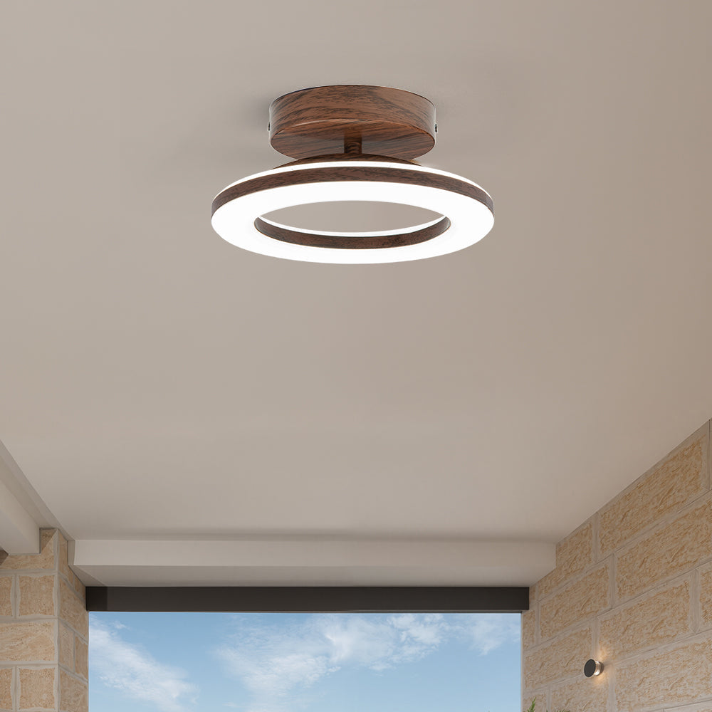 Plafonnier LED Acrylique - Éclat Moderne pour Salon 4