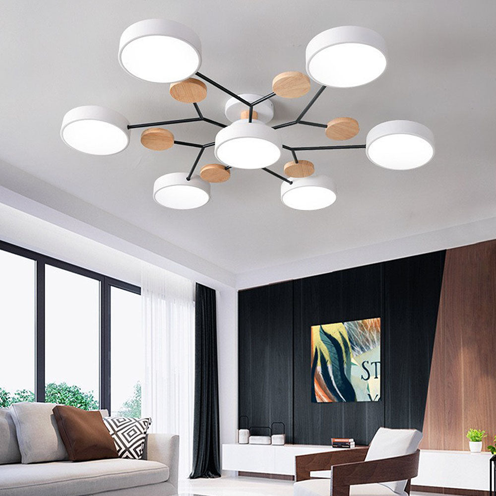 Plafonnier LED Circulaire - Éclat Élégant 16