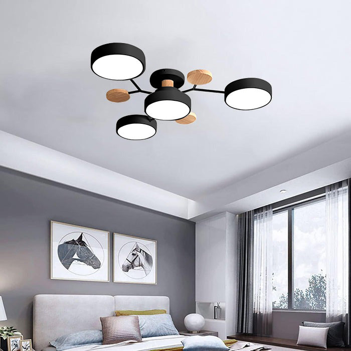 Plafonnier LED Circulaire - Éclat Élégant 22