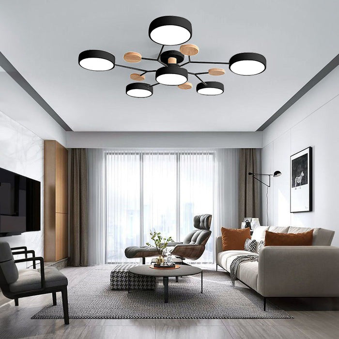 Plafonnier LED Circulaire - Éclat Élégant 23