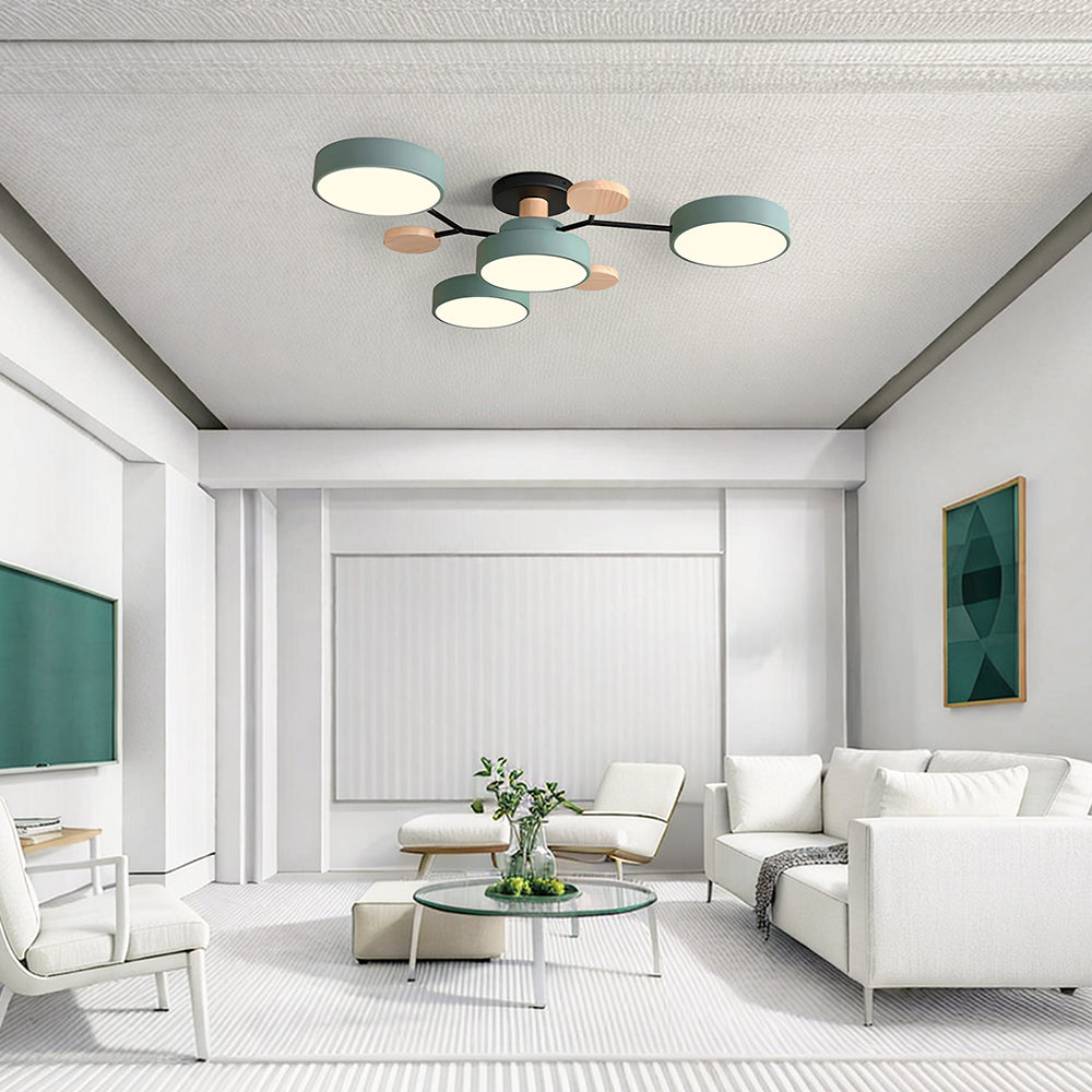 Plafonnier LED Circulaire - Éclat Élégant 5