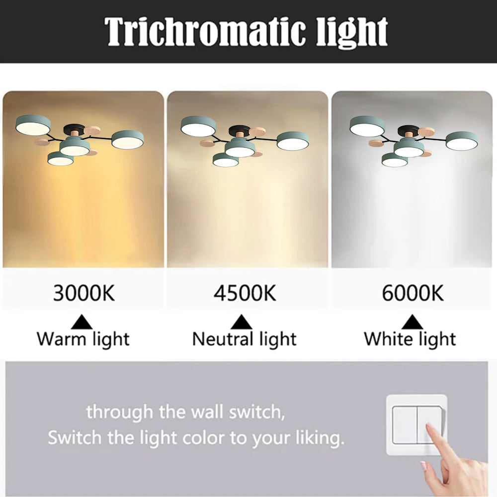 Plafonnier LED Circulaire - Éclat Élégant 6