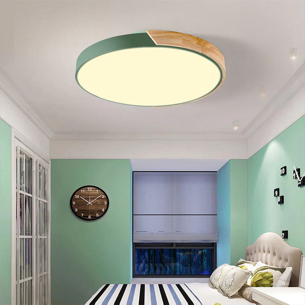 Plafonnier LED Coloré - Éclat Moderne 14