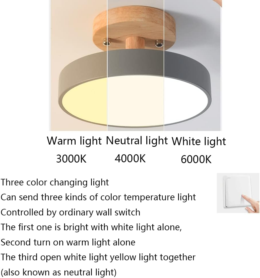 Plafonnier LED Coloré - Éclat Moderne 6