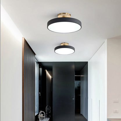 Plafonnier LED Design Circulaire - Lumière Éclatante 1