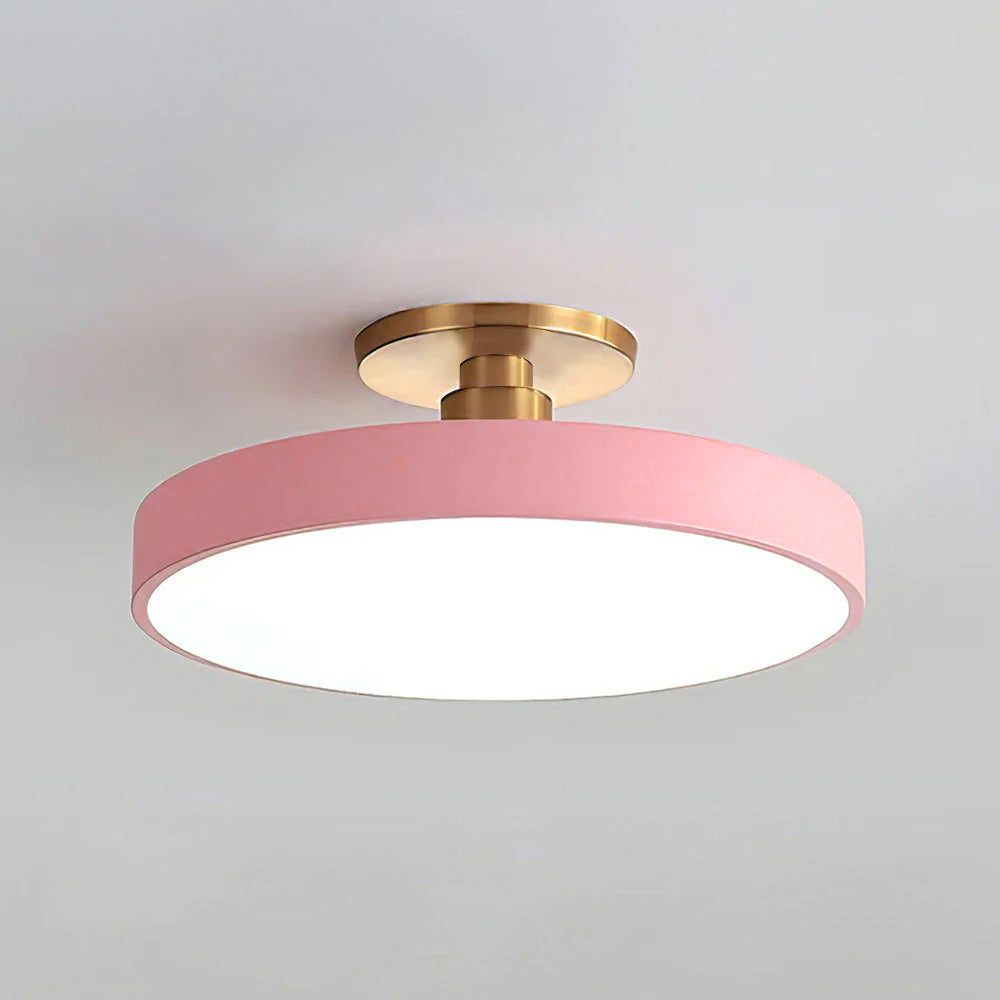 Plafonnier LED Design Circulaire - Lumière Éclatante 6