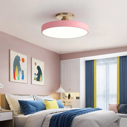 Plafonnier LED Design Circulaire - Lumière Éclatante 7