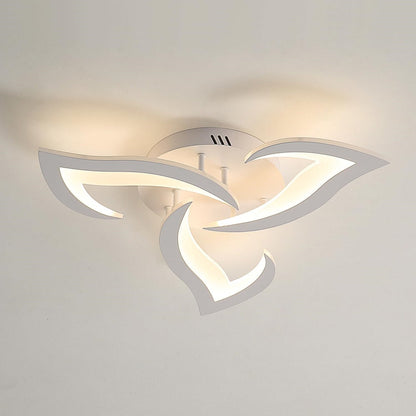 Plafonnier LED Éclat Floral - Design Contemporain pour Salon 18