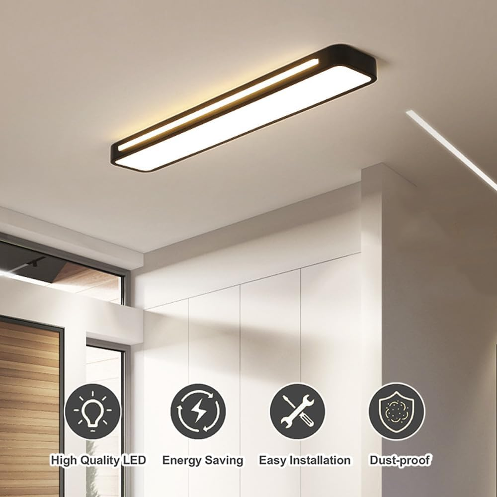 Plafonnier LED Minimaliste - Éclat Nordique 2