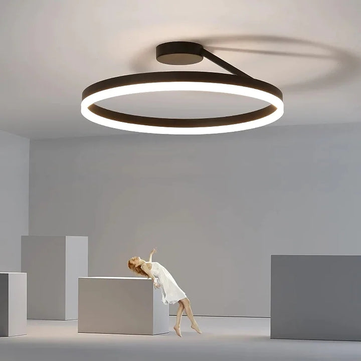 Plafonnier LED Minimaliste - Éclat Nordique Design 0