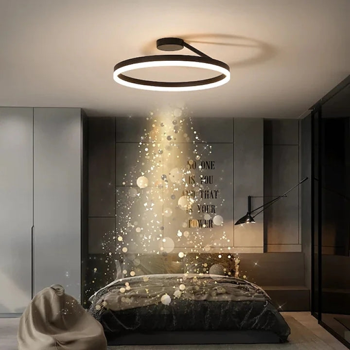Plafonnier LED Minimaliste - Éclat Nordique Design 1