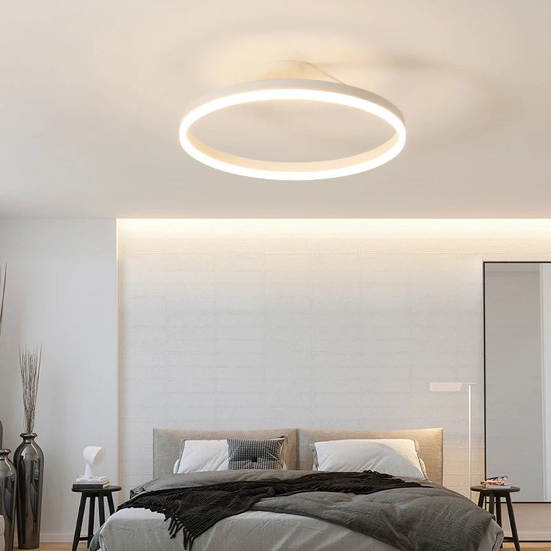 Plafonnier LED Minimaliste - Éclat Nordique Design 11