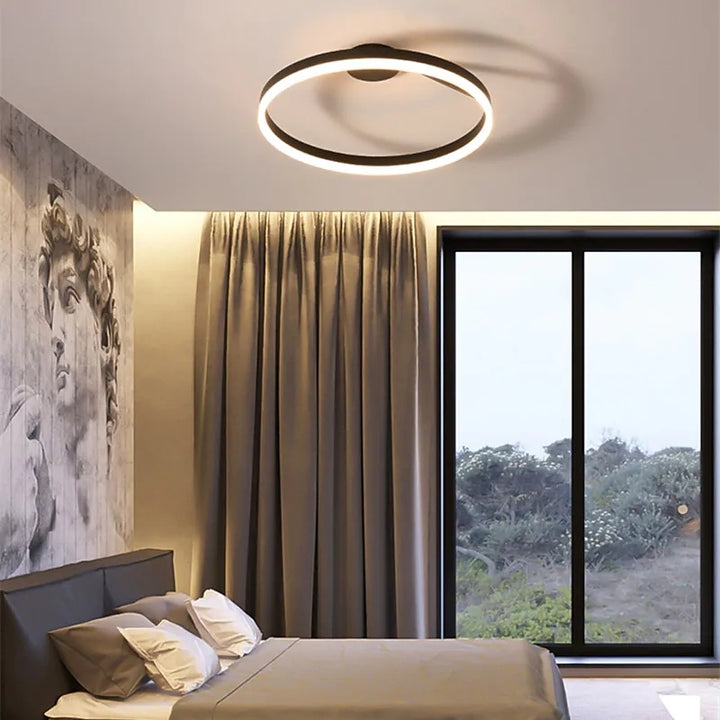 Plafonnier LED Minimaliste - Éclat Nordique Design 2