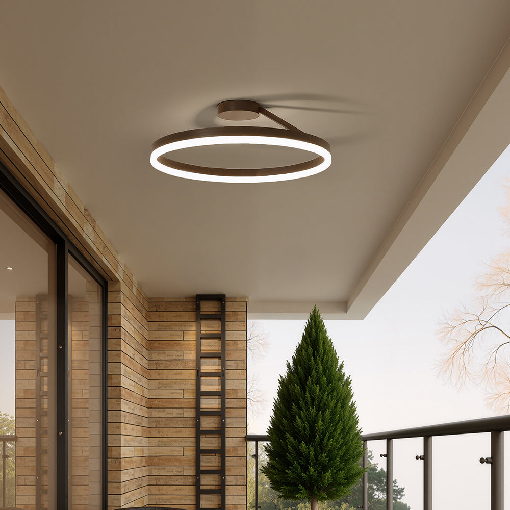 Plafonnier LED Minimaliste - Éclat Nordique Design 6