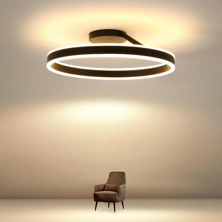 Plafonnier LED Minimaliste - Éclat Nordique Design 8